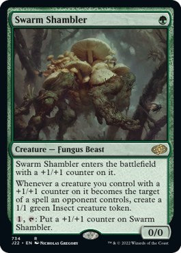 Swarm Shambler (Jumpstart 2022) Near Mint