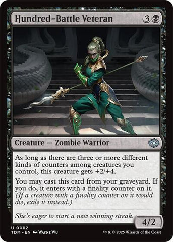 Hundred-Battle Veteran (Tarkir: Dragonstorm) Near Mint