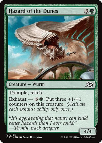 Hazard of the Dunes (Aetherdrift) Near Mint Foil