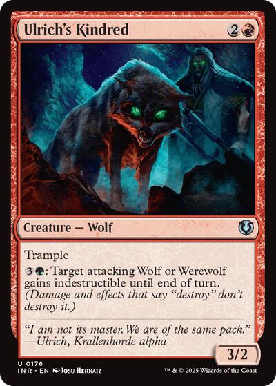 Ulrich's Kindred (Innistrad Remastered) Light Play Foil