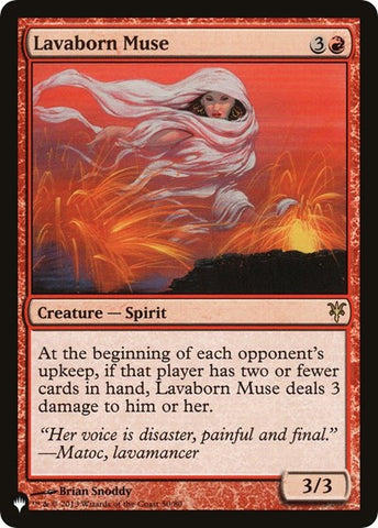 Lavaborn Muse (The List) Near Mint