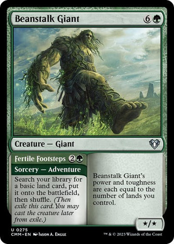 Beanstalk Giant (Commander Masters) Near Mint Foil