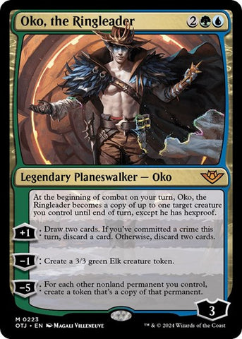 Oko, the Ringleader (Outlaws of Thunder Junction) Near Mint