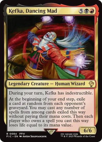 Kefka, Dancing Mad (Commander: FINAL FANTASY) Near Mint