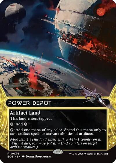 Power Depot (0034) (Borderless) (Stellar Sights) Near Mint