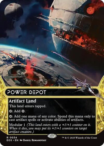 Power Depot (0034) (Borderless) (Stellar Sights) Near Mint