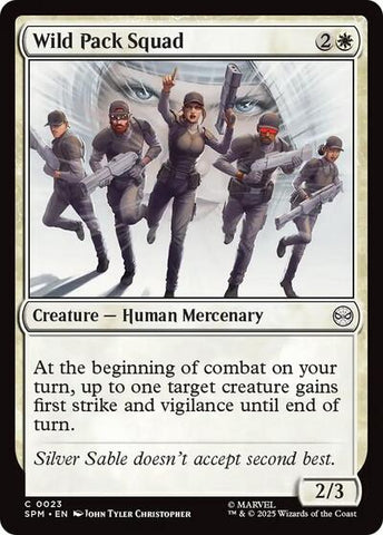 Wild Pack Squad (Marvel's Spider-Man) Near Mint Foil