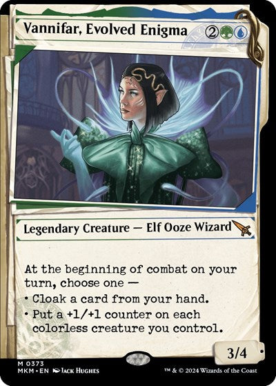 Vannifar, Evolved Enigma (Showcase) (0373) (Murders at Karlov Manor) Near Mint Foil