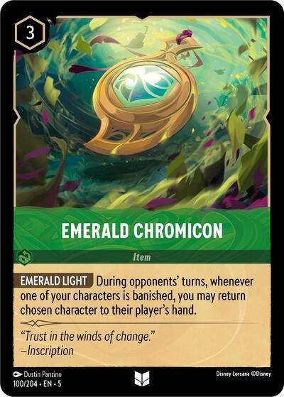 Emerald Chromicon (Shimmering Skies) Near Mint