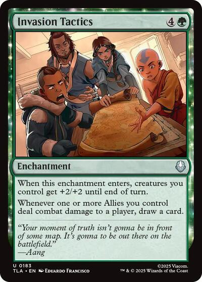 Invasion Tactics (Avatar: The Last Airbender) Near Mint Foil