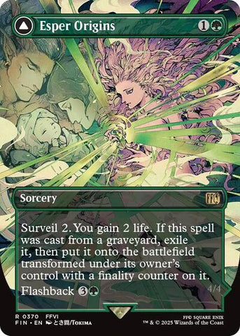 Esper Origins (Borderless) (Universes Beyond: FINAL FANTASY) Near Mint Foil