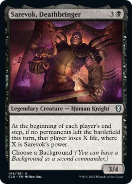 Sarevok, Deathbringer (Commander Legends: Battle for Baldur's Gate) Near Mint Foil