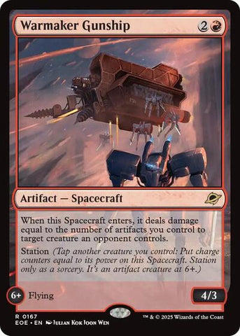 Warmaker Gunship (Edge of Eternities) Near Mint