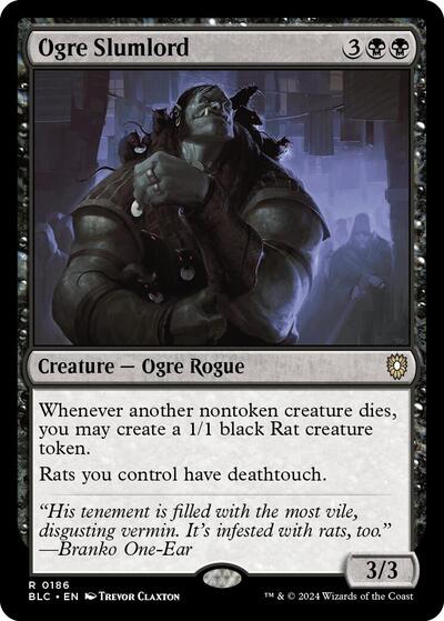 Ogre Slumlord (Commander: Bloomburrow) Near Mint