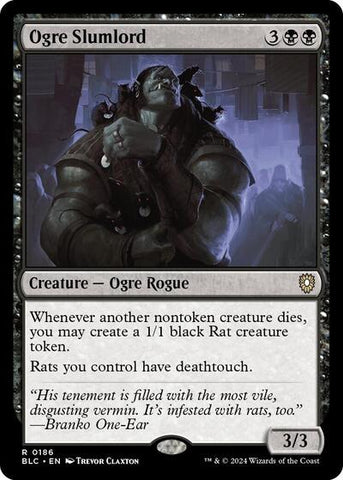 Ogre Slumlord (Commander: Bloomburrow) Near Mint