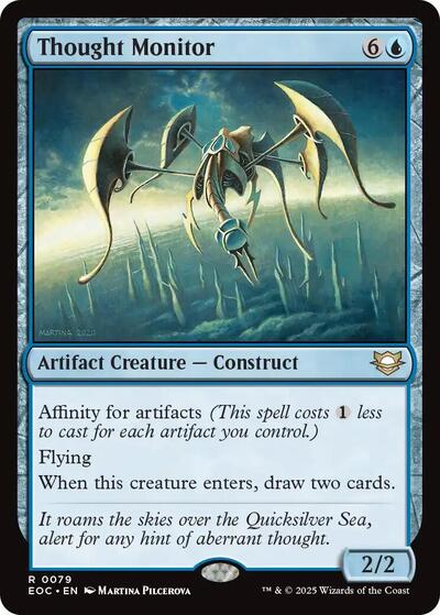 Thought Monitor (Commander: Edge of Eternities) Near Mint