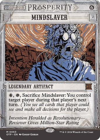 Mindslaver (Outlaws of Thunder Junction: Breaking News) Near Mint