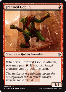 Frenzied Goblin (Masters 25) Near Mint