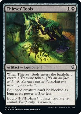 Thieves' Tools (Commander Legends: Battle for Baldur's Gate) Near Mint Foil