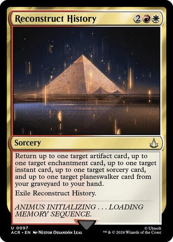 Reconstruct History (Universes Beyond: Assassin's Creed) Near Mint