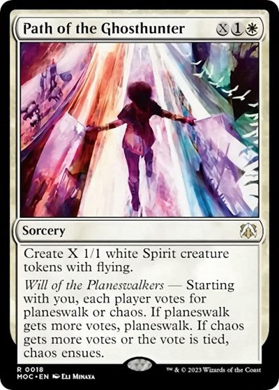 Path of the Ghosthunter (Commander: March of the Machine) Near Mint