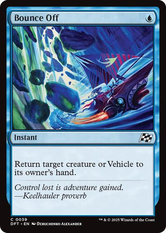 Bounce Off (Aetherdrift) Near Mint Foil