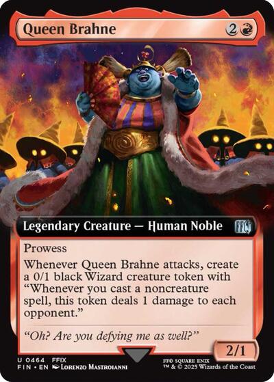 Queen Brahne (Extended Art) (Universes Beyond: FINAL FANTASY) Near Mint