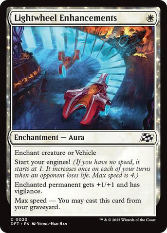 Lightwheel Enhancements (Aetherdrift) Near Mint Foil