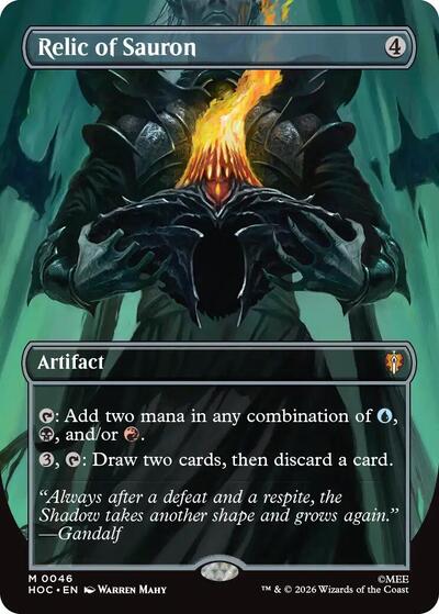 Relic of Sauron (Borderless) (The Hobbit: Eternal-Legal) Near Mint