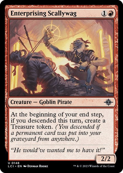 Enterprising Scallywag (The Lost Caverns of Ixalan) Near Mint