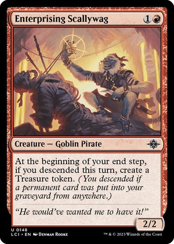Enterprising Scallywag (The Lost Caverns of Ixalan) Near Mint