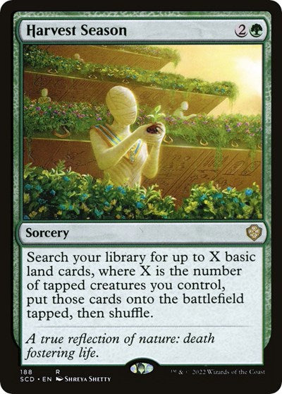 Harvest Season (Commander 2022 Starter Decks) Near Mint