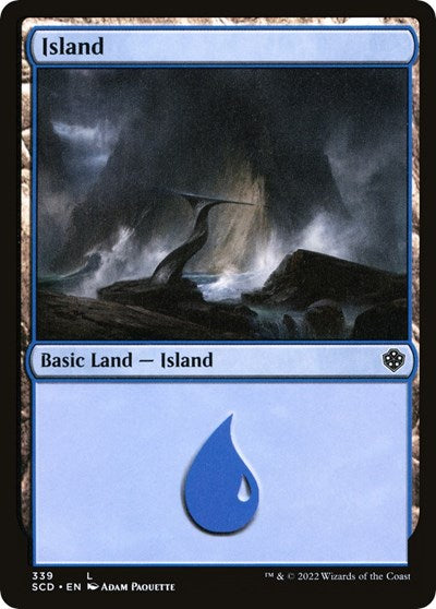 Island (339) (Commander 2022 Starter Decks) Near Mint