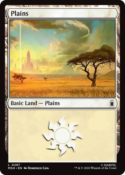 Plains (0287) (Marvel Super Heroes) Near Mint