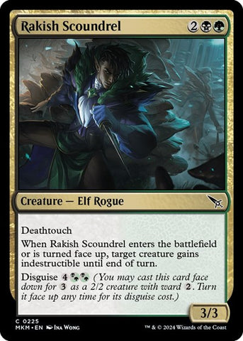 Rakish Scoundrel (Murders at Karlov Manor) Near Mint Foil