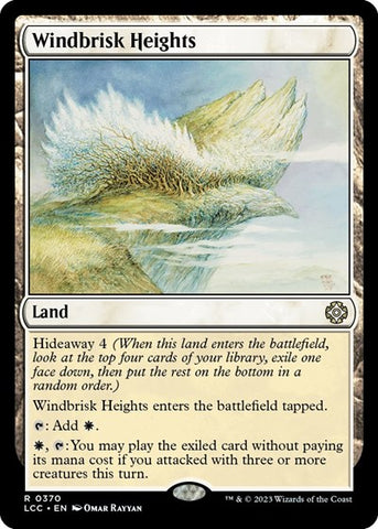 Windbrisk Heights (Commander: The Lost Caverns of Ixalan) Near Mint