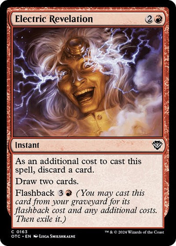 Electric Revelation (Commander: Outlaws of Thunder Junction) Near Mint
