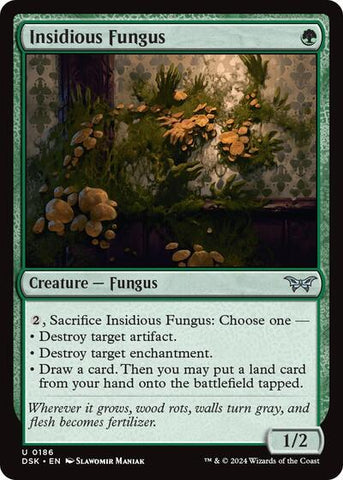 Insidious Fungus (Duskmourn: House of Horror) Near Mint