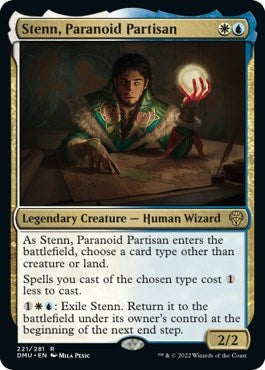 Stenn, Paranoid Partisan (Dominaria United) Near Mint