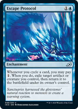 Escape Protocol (Ikoria: Lair of Behemoths) Near Mint Foil