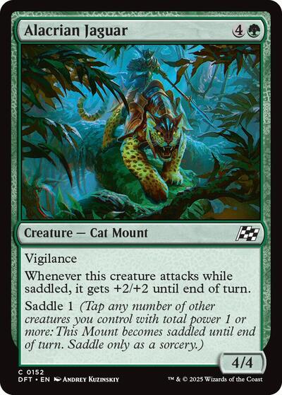 Alacrian Jaguar (Aetherdrift) Near Mint Foil