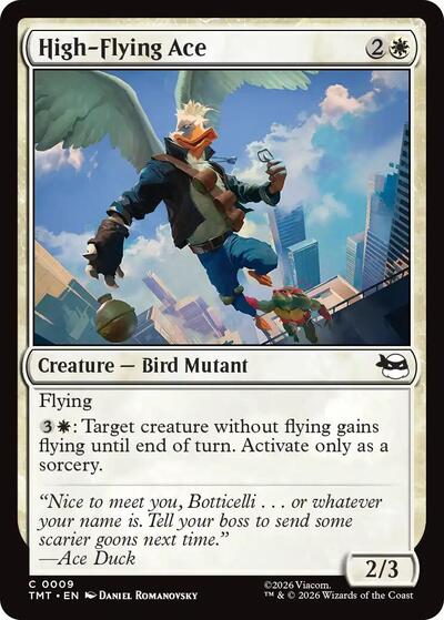 High-Flying Ace (Teenage Mutant Ninja Turtles) Near Mint Foil
