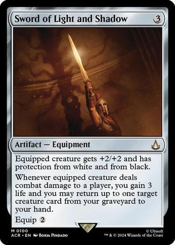 Sword of Light and Shadow (Universes Beyond: Assassin's Creed) Near Mint