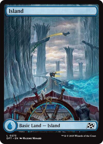 Island (0273) (Aetherdrift) Near Mint Foil