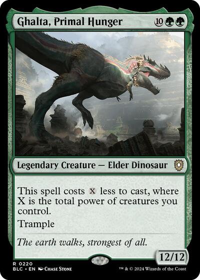 Ghalta, Primal Hunger (Commander: Bloomburrow) Near Mint