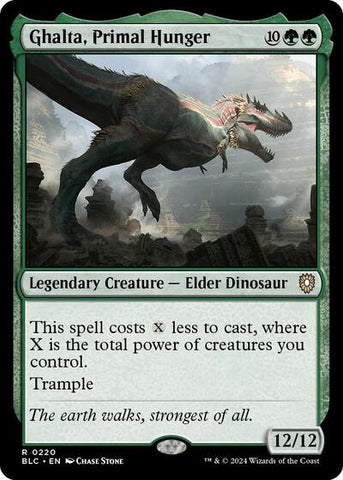 Ghalta, Primal Hunger (Commander: Bloomburrow) Near Mint
