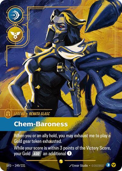 Renata Glasc Chem-Baroness (Overnumbered) (Spiritforged) Near Mint Foil