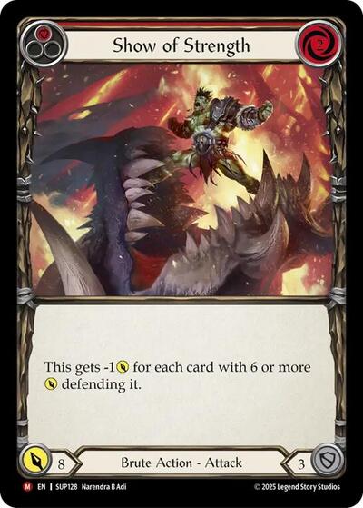 Show of Strength (Super Slam) Near Mint