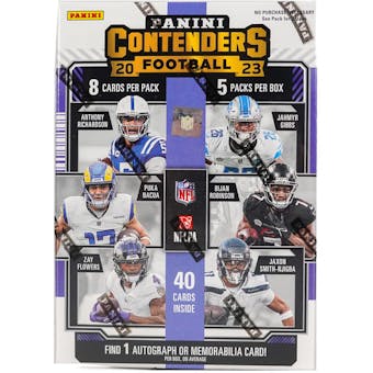 23 Panini Football Contenders Blasters (Hobby)