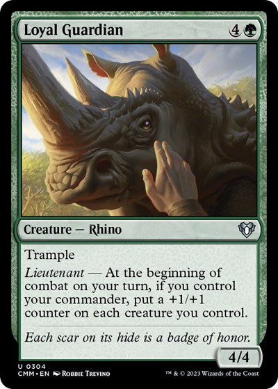 Loyal Guardian (Commander Masters) Near Mint Foil